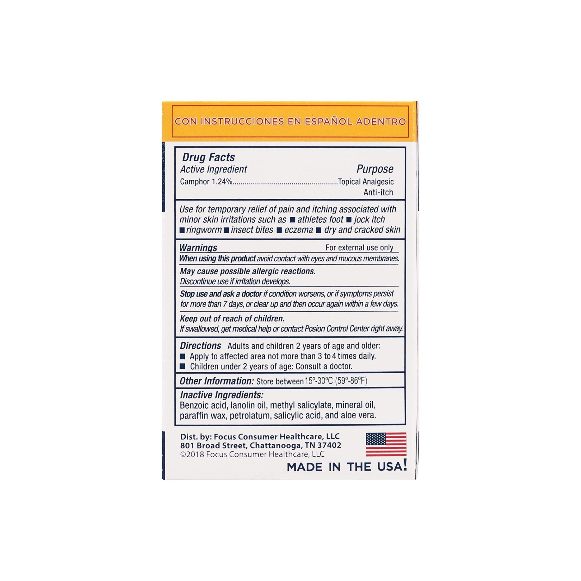 Blue Star Anti Itch Ointment, Medicated 2 Oz