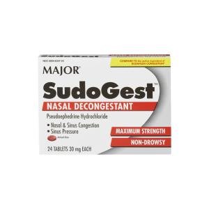 Major Sudogest Tab Cld&Aller Mmp 24