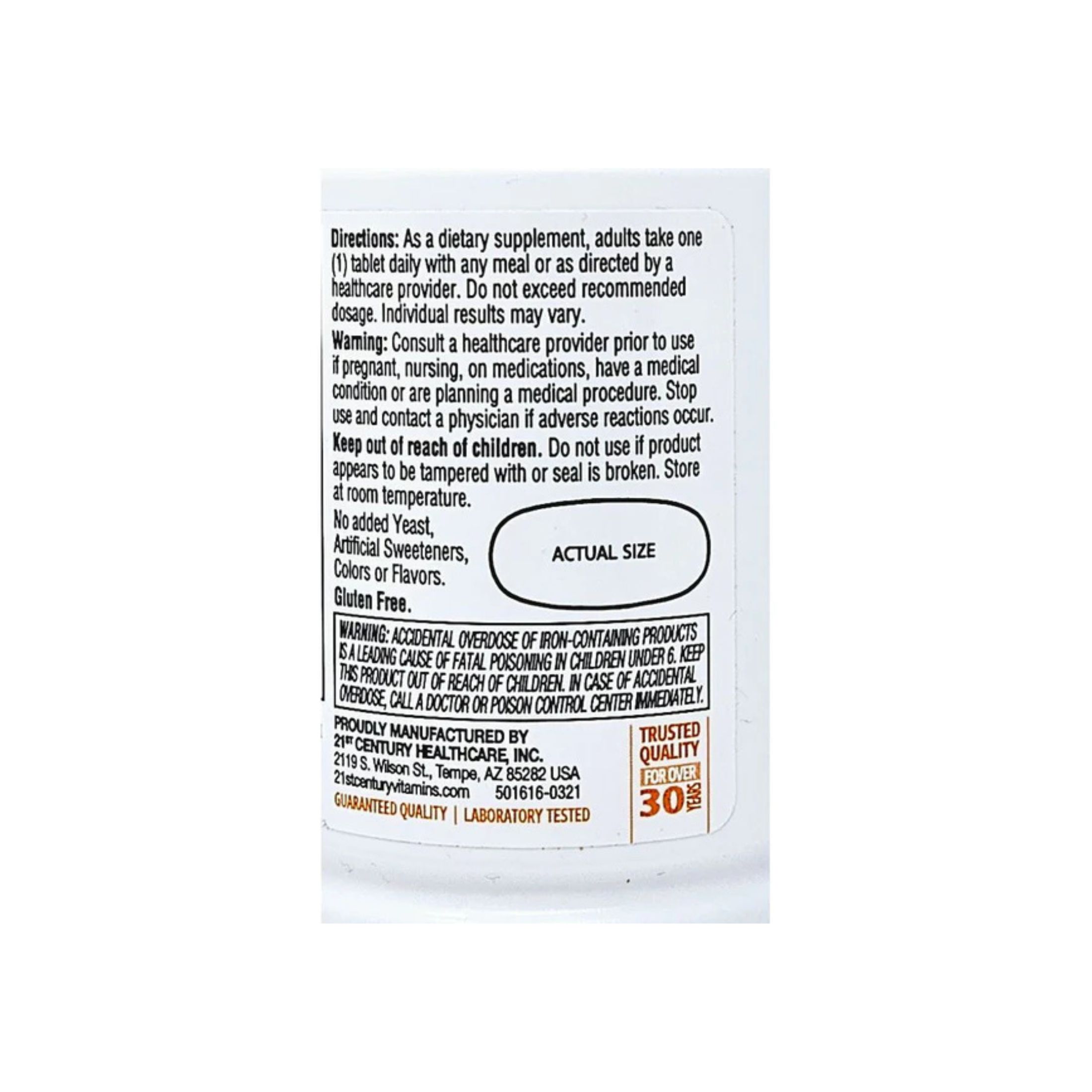 21st Century One Daily, Women's, 100 Tablets