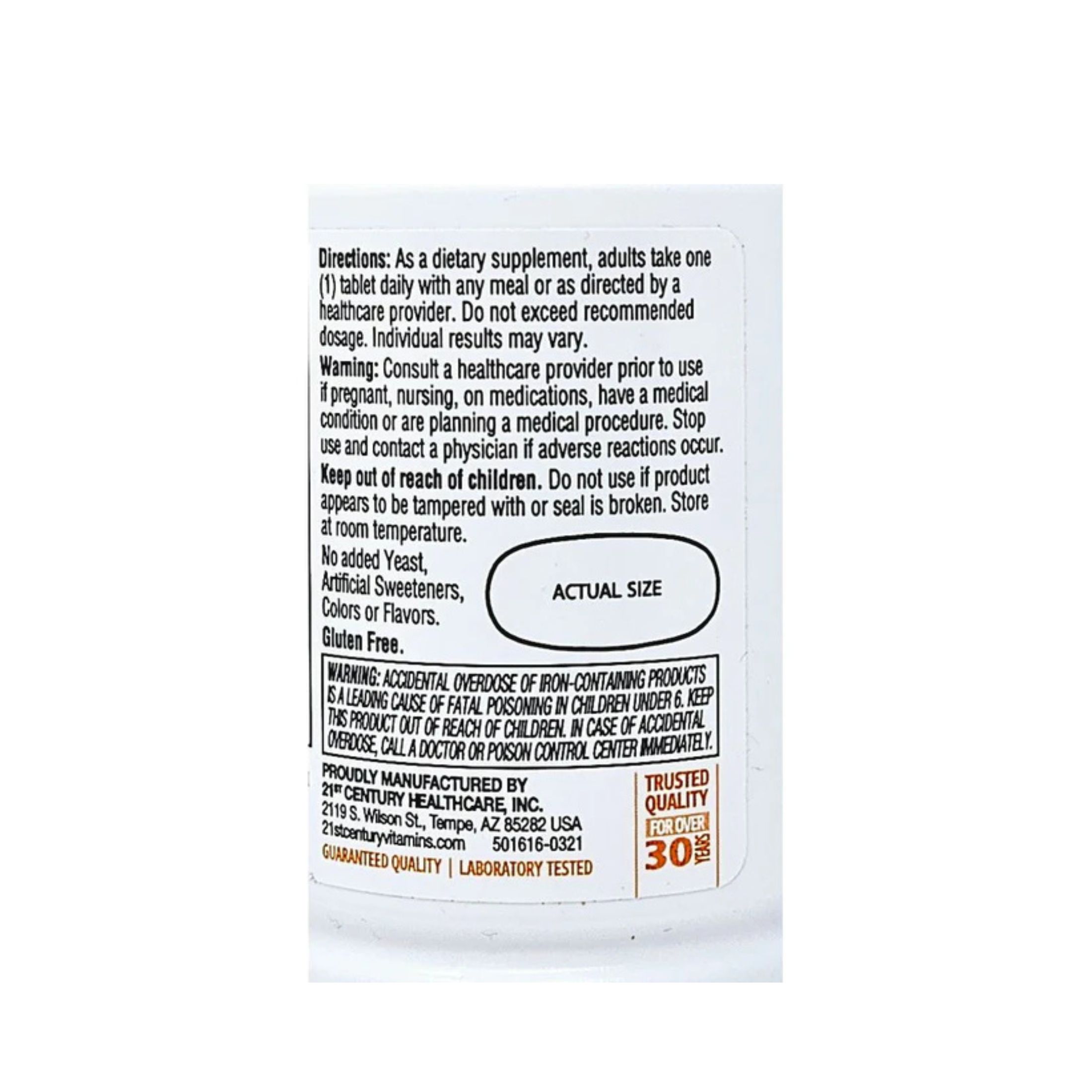 21st Century One Daily, Women's, 100 Tablets