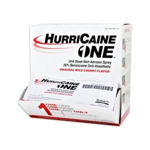 HurriCaine 20 % Benzocaine Oral Anesthetic Wild Cherry Spry-25x0.5 Ml