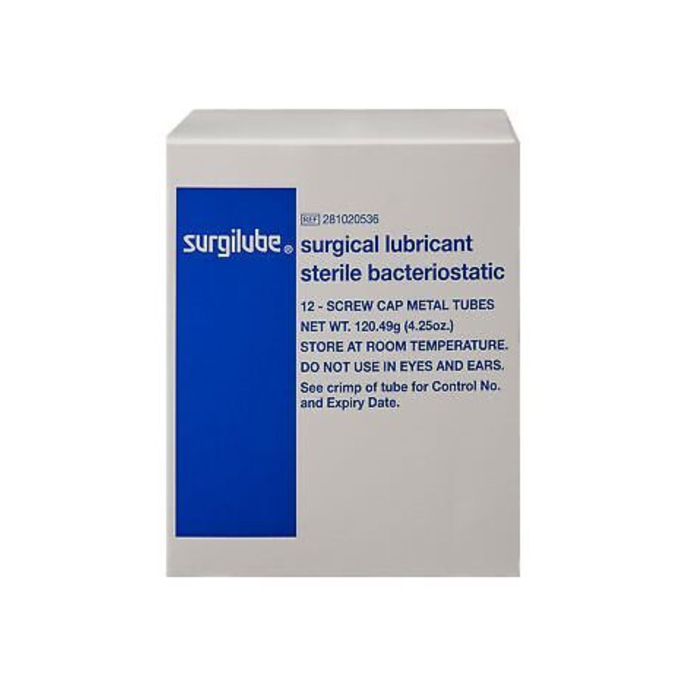 Surgilube Lubricating Jelly – Carbomer Free 2 Oz. Tube Sterile