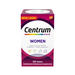 Centrum Multivitamin For Women, Multivitamin/Multimineral Supplement With Iron, Vitamins D3, B And Antioxidants