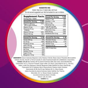 Centrum Multivitamin For Women, Multivitamin/Multimineral Supplement With Iron, Vitamins D3, B And Antioxidants