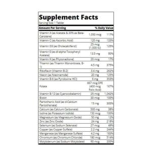 21st Century One Daily, Women's 50+, Multivitamin Multimineral, 100 Tablets