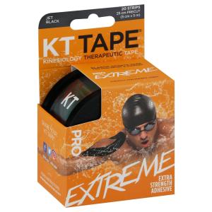 KT Tape Pro Extreme Kinesiology Therapeutic, Jet Black