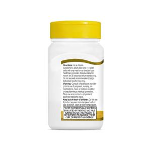 21st Century Vitamin B-12, Sublingual, 2500 Mcg, Tablets
