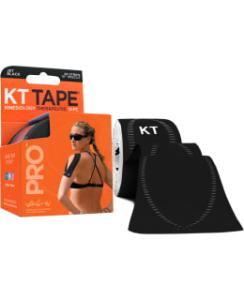 KT Tape Fabrication Enterprises PRO/Uncut, 2" X 16', Jet Black
