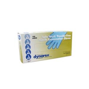 Safe-Touch Nitrile Exam Glove, Large, Blue 694934