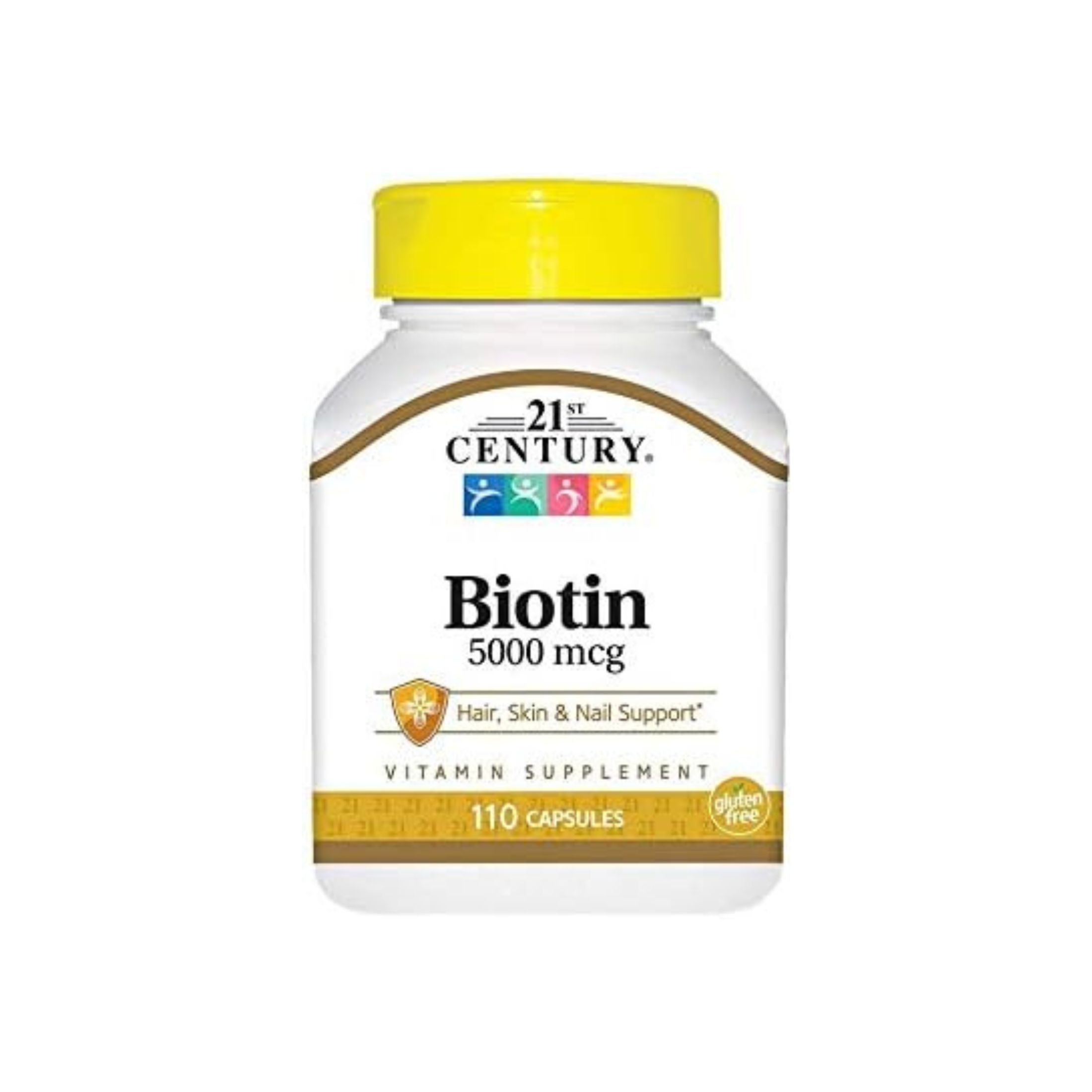 21st Century Biotin 5000 Mcg High-Potency, Capsules