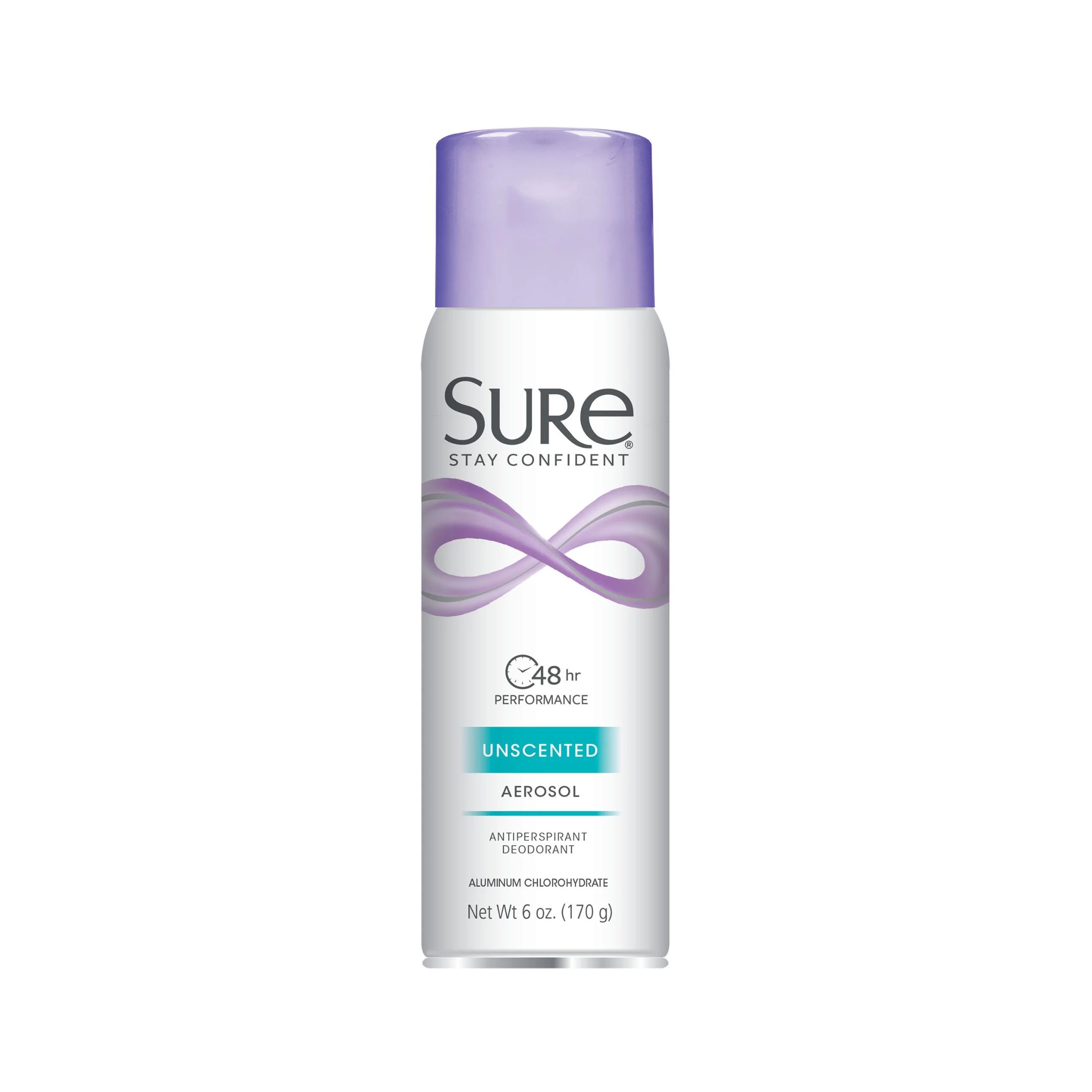 Sure Aerosol Unscented Anti Perspirant Deodorant 6 Oz