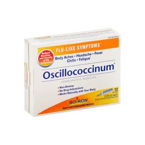 Boiron Oscillococcinum Homeopathic Quick-Dissolving Pellets, For Flu-Like Symptoms, 12 Doses