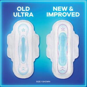 Always Ultra Thin Pads With Wings, Size 2, Long, Super Absorbent