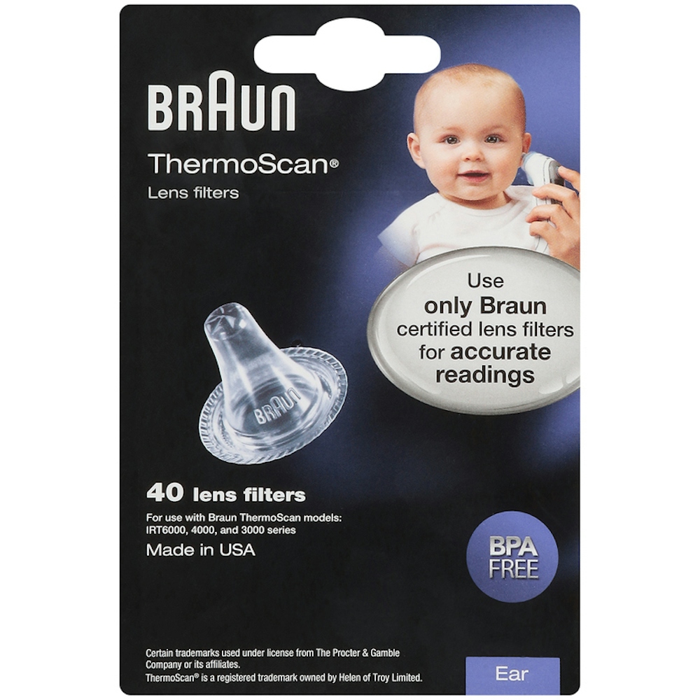 Braun ThermoScan Ear Thermometer Lens Filters