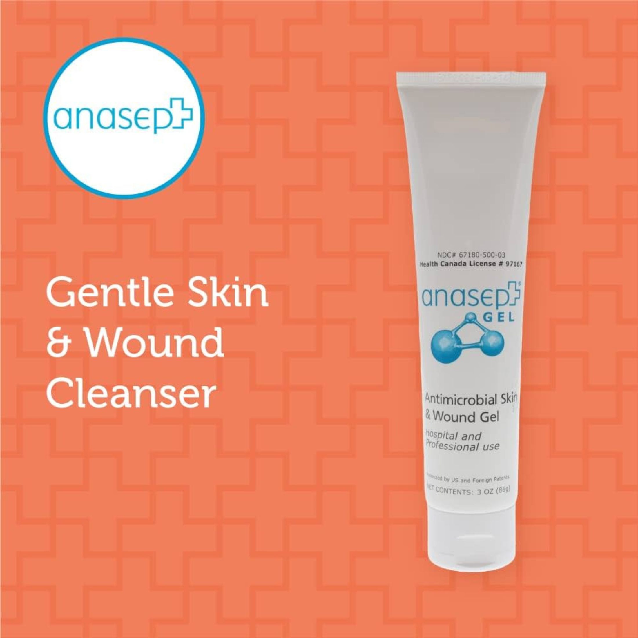 Anasept Anacapa Technologies Antimicrobial Skin & Wound Gel - 3 Oz