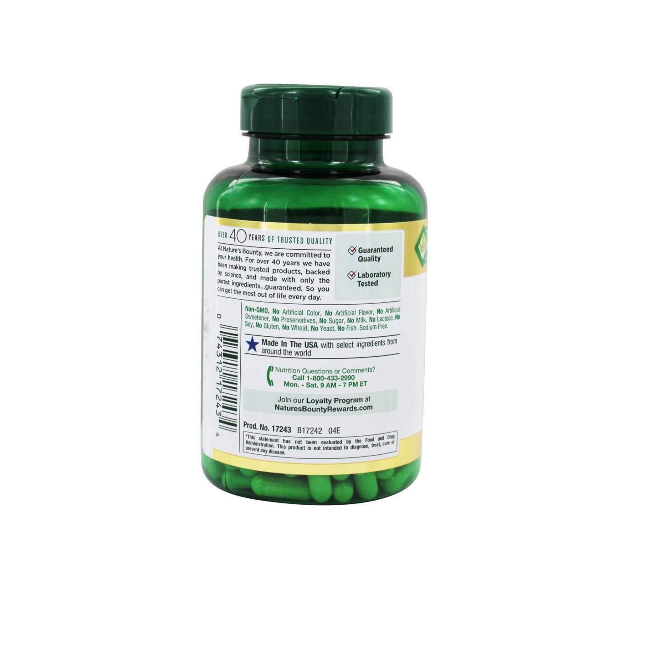Nature's Bounty Ginkgo Biloba, 60 Mg, Capsules