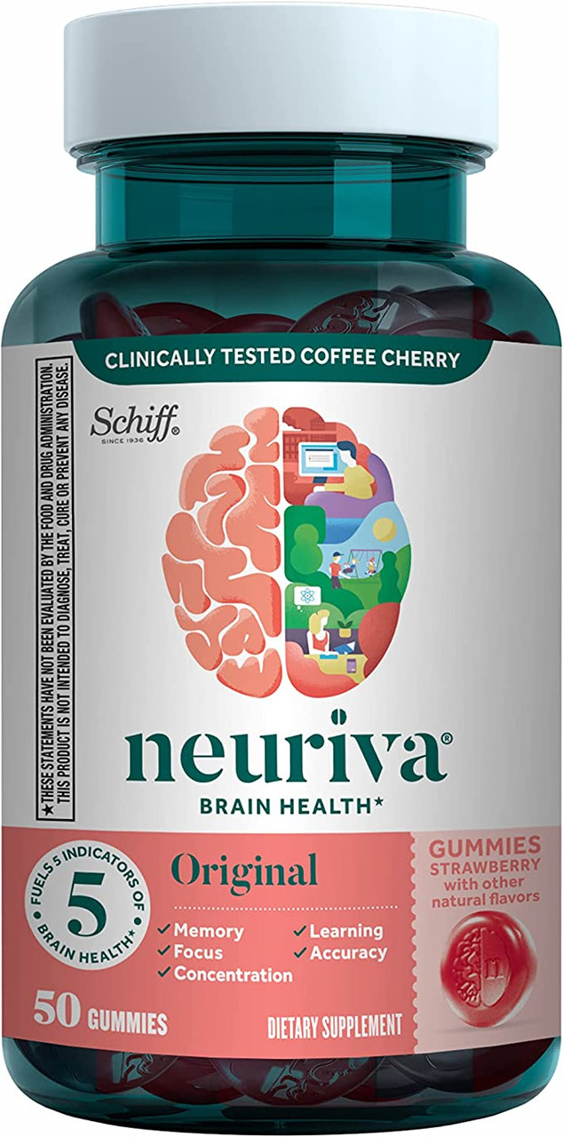 Neuriva Brain Performance, Strawberry Flavored, Original