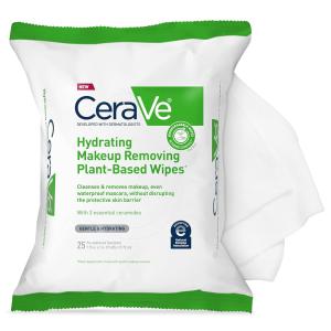 Loreal ACD Mass CeraVe Plant-Based Hydrateing Makeup Removing Wipes
