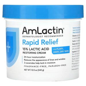 AmLactin Intensive Healing Body AHA Cream - Unscented - 12oz