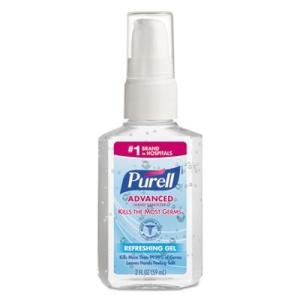 Purell GOJ3052THMCMR - Instant Hand Sanitizer With Aloe 2oz Thermo-clip Bracele