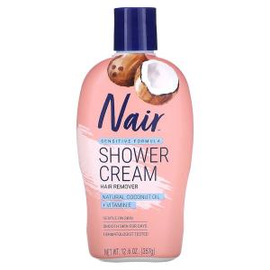 Nair Shower Power Sensitive Formula Coconut Oil Hair Remover