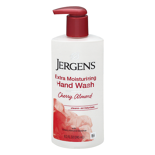 Jergens Extra Moisturizing Cherry Almond Hand Wash 8.3 Oz