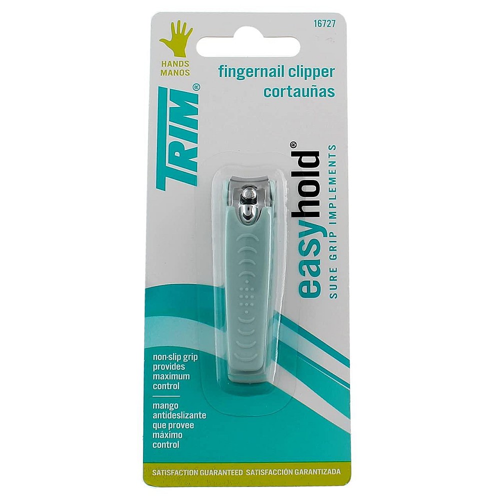 Trim Nail Care Easy Hold Non-Slip Sure Grip Fingernail Clipper
