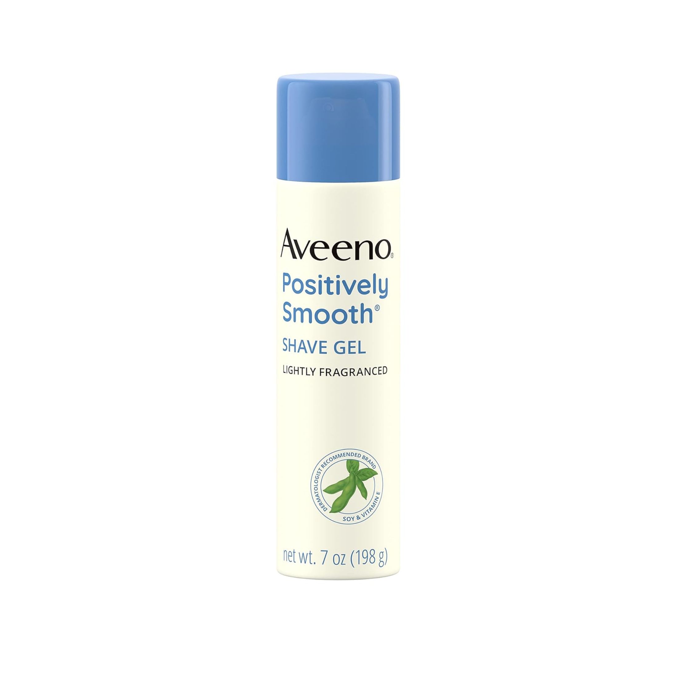 Aveeno Positively Smooth Shave Gel With Soy, Aloe & Vitamin E - Lightly Scented