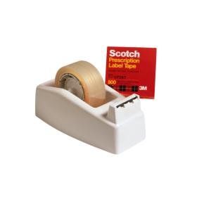 Scotch Acetate Film Prescription Label Tape Transparent,1 Roll