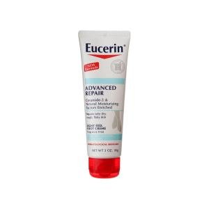Eucerin Intensive Repair Foot Cream, Fragrance Free, 3 Oz