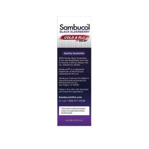 Sambucol Black Elderberry, Cold & Flu Relief, 30 Quick Dissolve Tablets