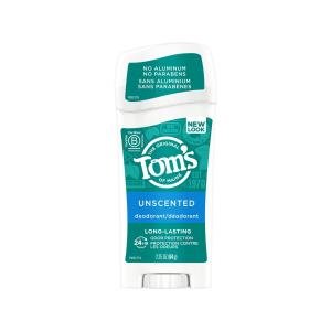 Tom's of Maine Long Lasting Unscented Natural Deodorant Stick - 2.25oz