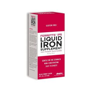Ferrett's IPS Liquid Iron Supplement Strawberry Flavor