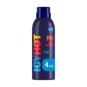 Icy Hot Pro Muscle & Joint Pain Relief Dry Spray With Menthol And Camphor 4oz