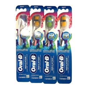 Oral-B Indicator Contour Clean Soft Toothbrush, Blue