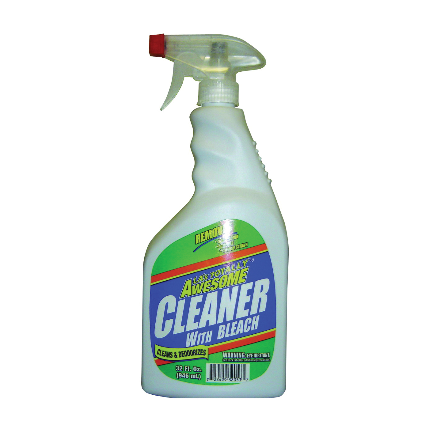 LA's Totally Awesome Cleaner With Bleach 32OZ 1CT 1/12