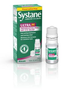 Systane Lubricant Eye Drops, Ultra PF 0.34 Fl Oz