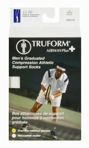 Truform Airway Plus Men’s Graduated Compression Athletic Support Socks