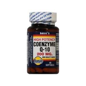 Basic Vitamins Coenzyme Q-10 200 Mg Softgels