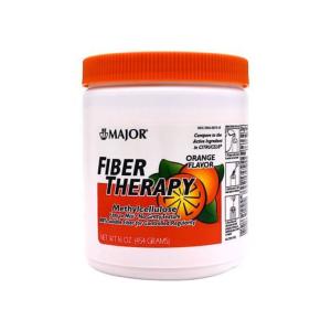 Major Soluble Fiber Therapy Powder Orange Flavor - 16 Oz