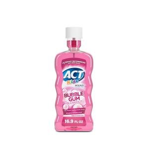 Act Kids Anticavity Fluoride Rinse Bubblegum Blowout 16.9 Oz