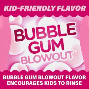 Act Kids Anticavity Fluoride Rinse Bubblegum Blowout 16.9 Oz