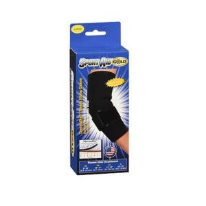 Scott Specialties Sport Aid Gold ThermaDry Tennis Elbow Sleeve LG - 1 Ea