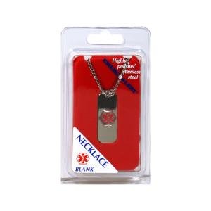 Emerg Alert Med Id Necklace Blank