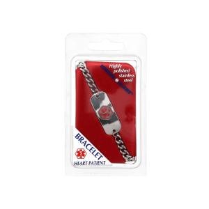 Emerg Alert Medical Id Bracelet Heart Patient 1X