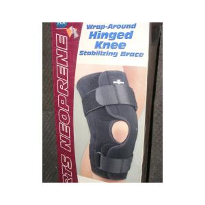 FLA Orthopedics Safe-T-Sport Wrap Knee Brace (Large Fits 18-19)