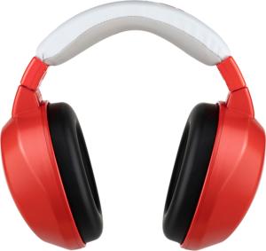 Lucid Audio Hearing - Bluetooth HearMuffs For Children - Hearing Protection Ear Muffs Ideal For Kids 5-10 Years Old - RED SKU 6485406