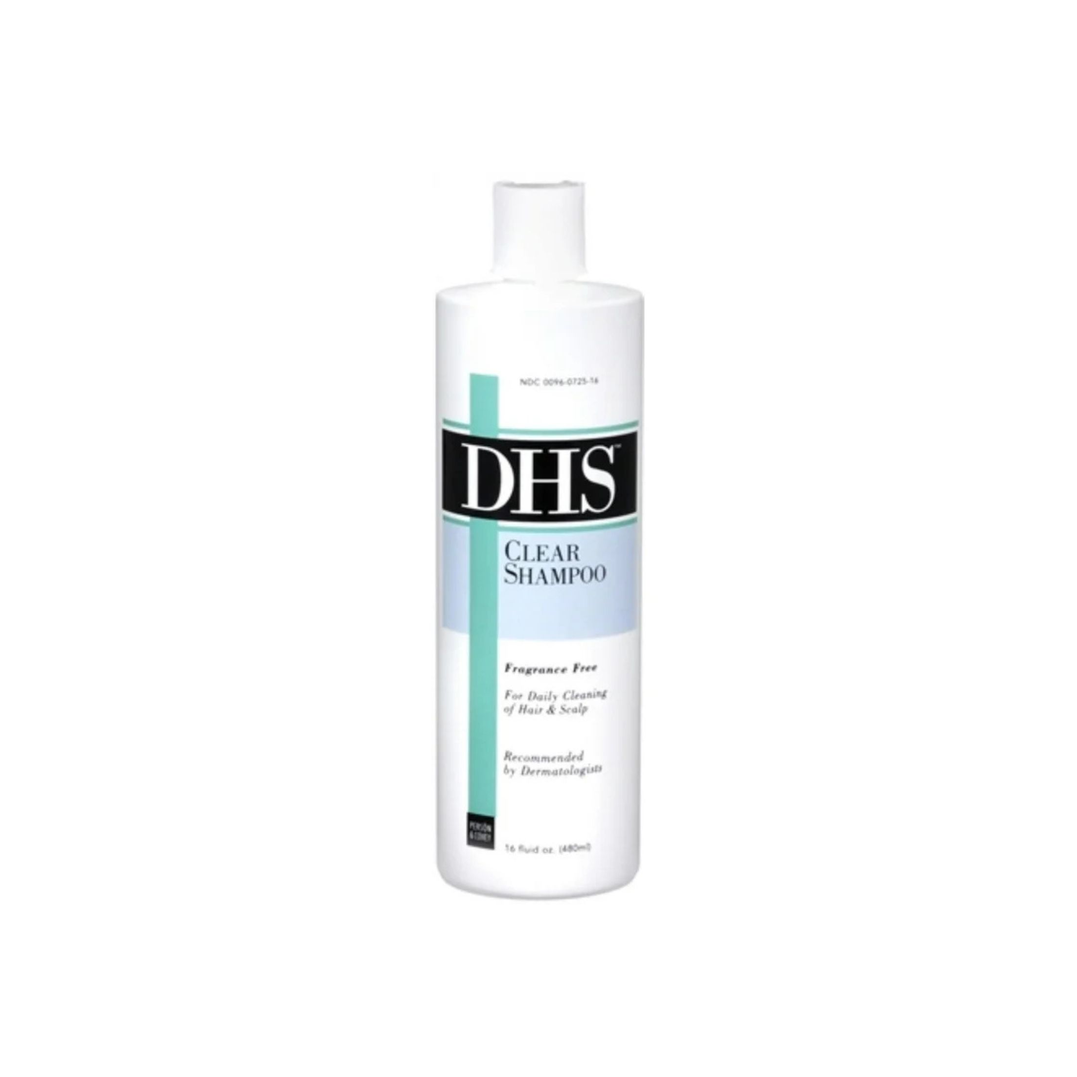 DHS Clear Shampoo Fragrance Free - 16 Oz