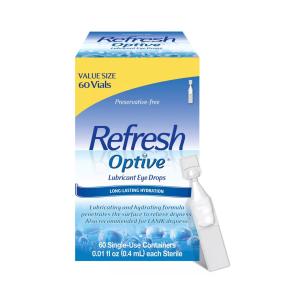 Refresh Optive Lubricant Eye Drops - 60ct