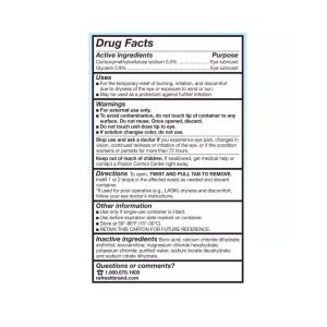 Refresh Optive Lubricant Eye Drops - 60ct
